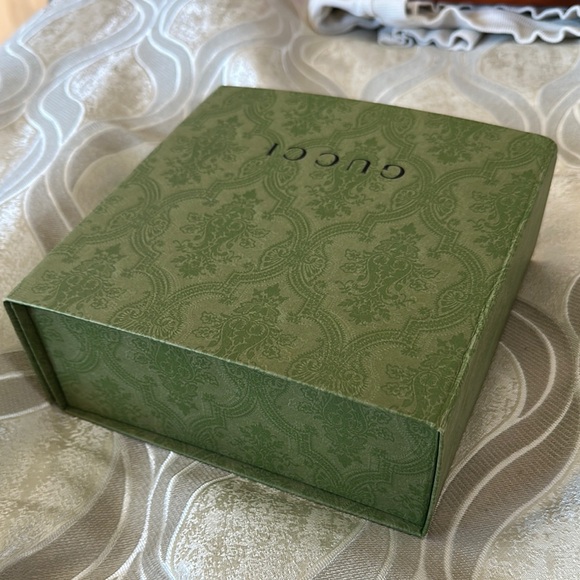 Gucci Green Patterned Box - Picture 8 of 11